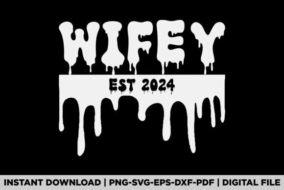 A Review of the Wifey Est 2024 Halloween Graphics for T-Shirt Designs