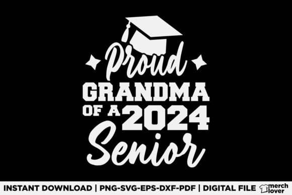 A Senior T-Shirt Graphic for Grandma's Pride