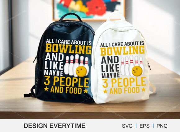 Bowling Typography: A Designer's Review for T-Shirt Graphics