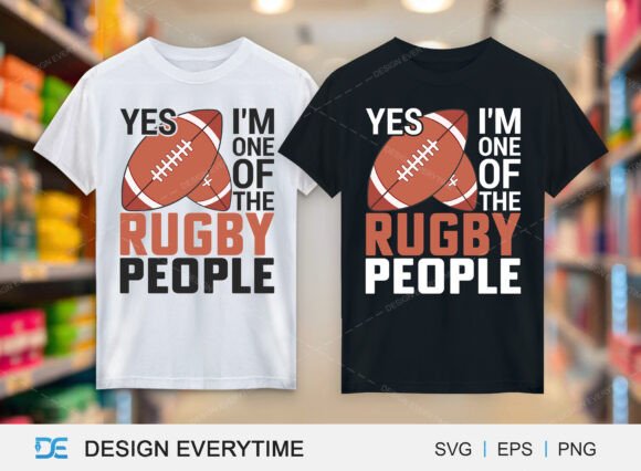 Evaluating a Premium Rugby Typography Graphic for T-Shirt Design