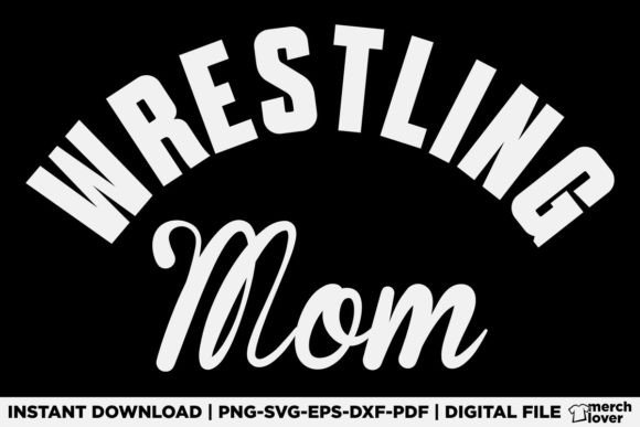 Evaluating a Wrestling Mom T-Shirt Graphic for Commercial Use