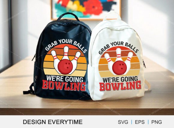 Grab Your Balls Bowling Graphics for T-Shirt Designs