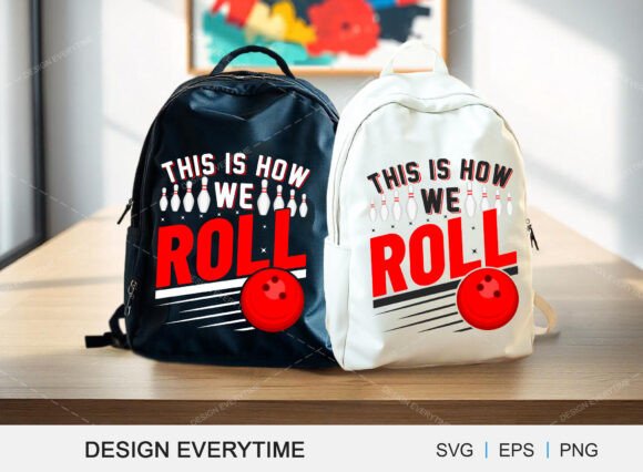 How We Roll: A Bold Graphics Package for T-Shirt Designs