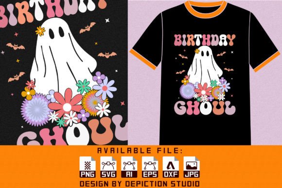 Reviewing the Birthday Ghoul Ghost T-Shirt Graphics Design