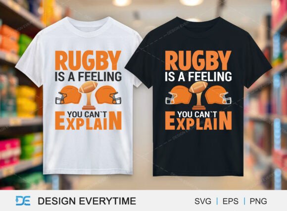 Rugby Graphic for Cricut T-Shirt Designs